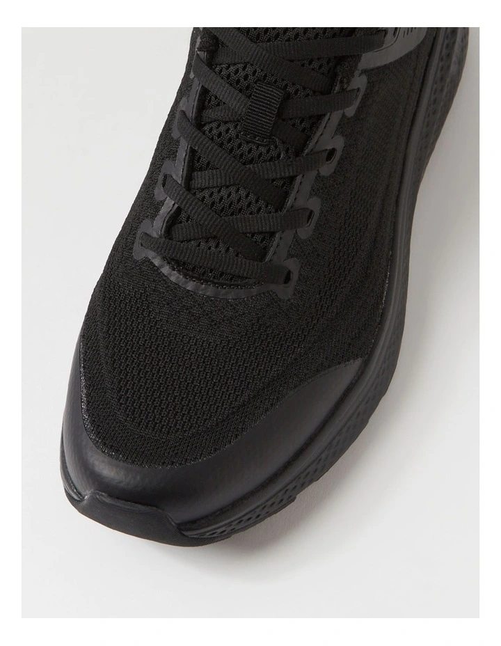 Lasser Senior B Black Knit Sneakers image 4