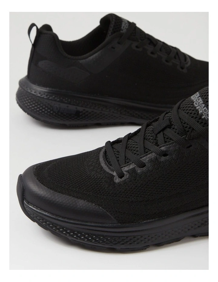 Lasser Senior B Black Knit Sneakers image 5