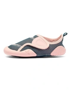 Kids' Non-Slip and Breathable Bootees - Blue/Pink