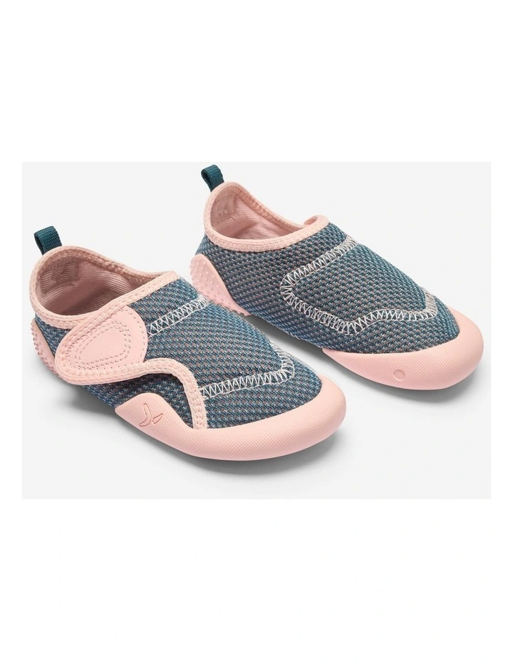 Kids' Non-Slip and Breathable Bootees - Blue/Pink image 2