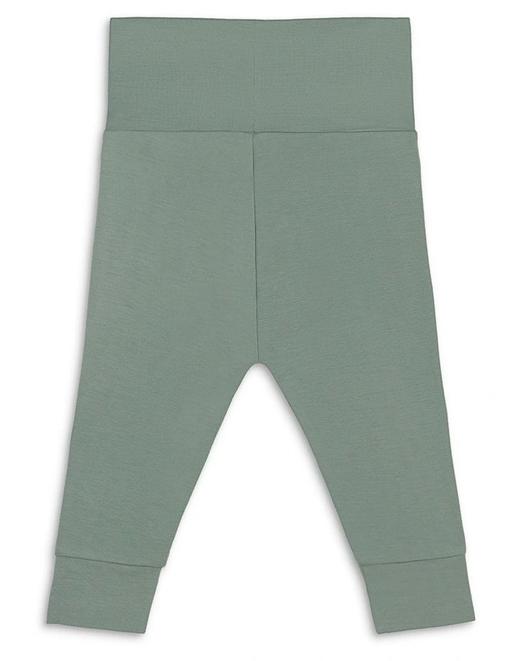 Leggings Viscose from Bamboo Deep Olive image 2