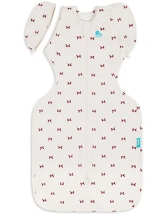 Love to Dream Swaddle Up 2-in-1 Transition Bag 1.0 TOG Original Cotton Bows Cream