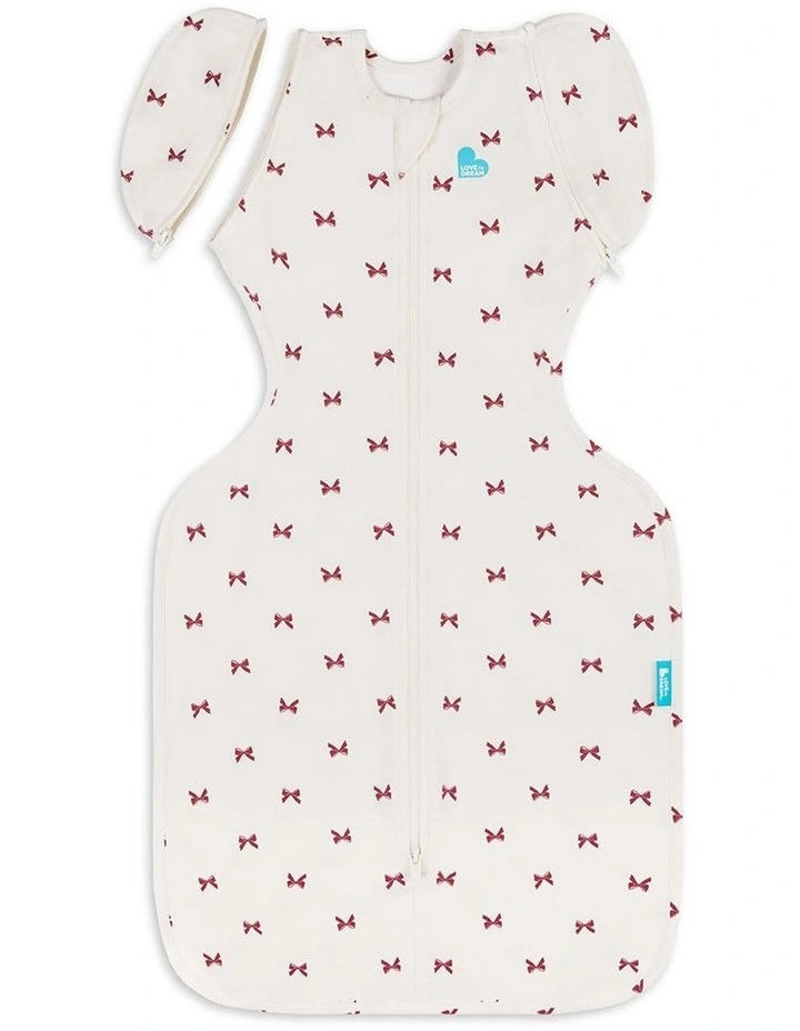 Love to Dream Swaddle Up 2-in-1 Transition Bag 1.0 TOG Original Cotton Bows Cream image 1
