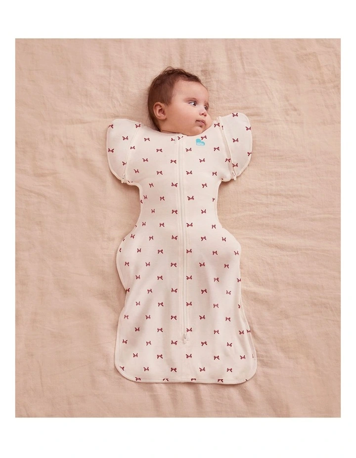 Love to Dream Swaddle Up 2-in-1 Transition Bag 1.0 TOG Original Cotton Bows Cream image 2