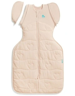 Love to Dream Swaddle Up 2-in-1 Transition Bag 3.5 TOG Quilted Cotton Heart Quilting Blush