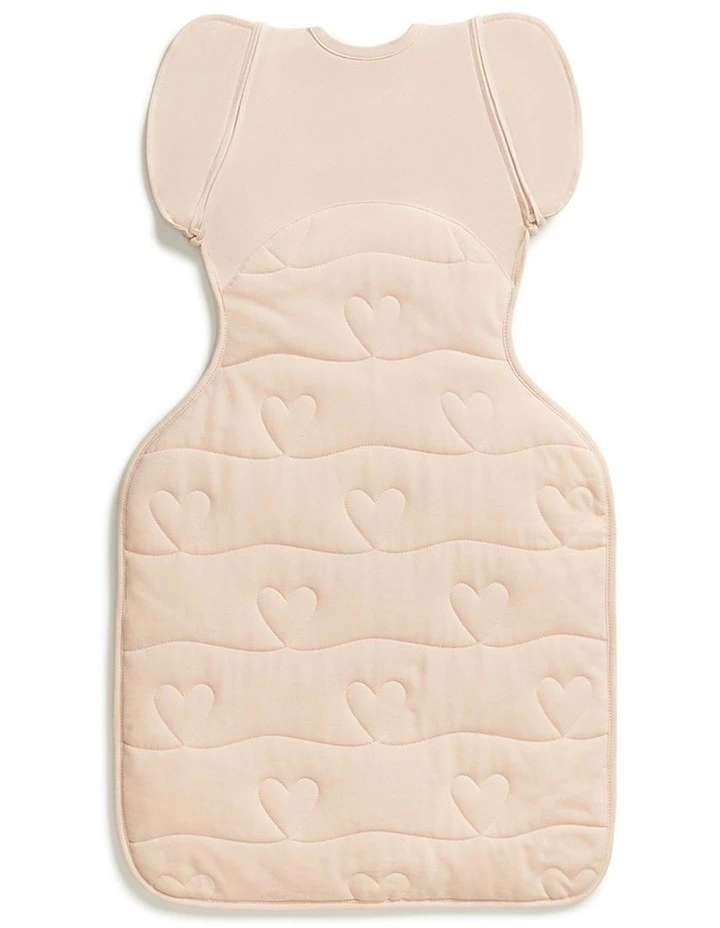 Love to Dream Swaddle Up 2-in-1 Transition Bag 3.5 TOG Quilted Cotton Heart Quilting Blush image 3