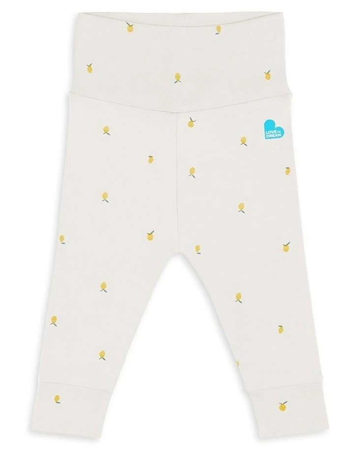 Leggings Viscose from Bamboo Lemons Cream image 1