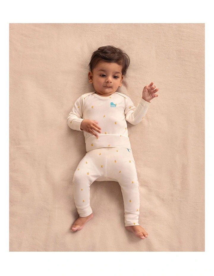 Leggings Viscose from Bamboo Lemons Cream image 5