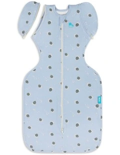 Love to Dream Swaddle Up 2-in-1 Transition Bag 1.0 TOG Original Cotton Turtally Mist Blue