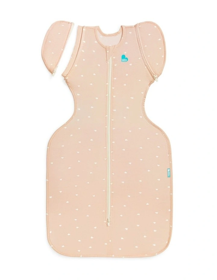 Love to Dream Swaddle Up 2-in-1 Transition Bag 0.2 TOG Viscose from Bamboo Hearts Blush image 1