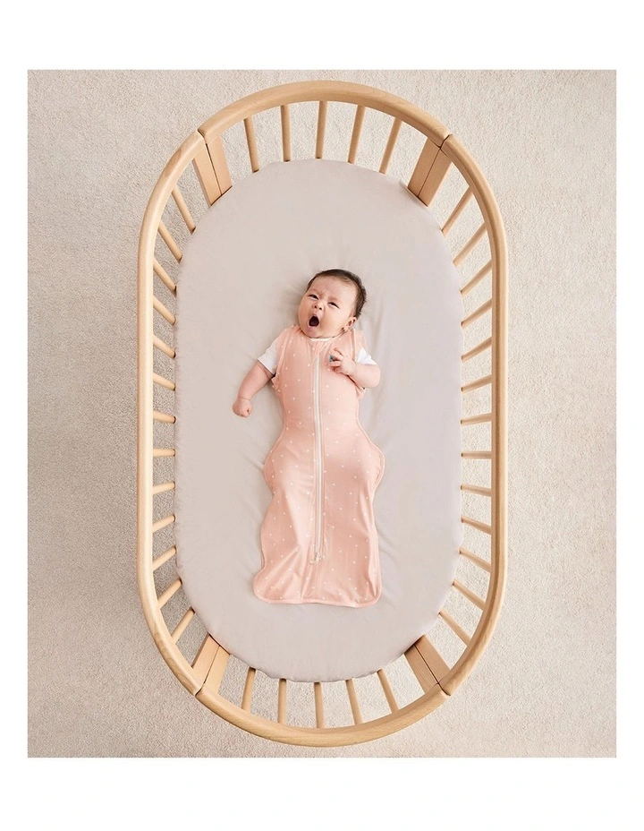 Love to Dream Swaddle Up 2-in-1 Transition Bag 0.2 TOG Viscose from Bamboo Hearts Blush image 3