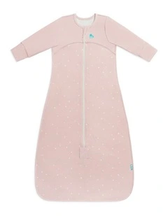 Sleep Bag Long Sleeve 1.0 TOG Original Cotton Twinkle Powder Pink