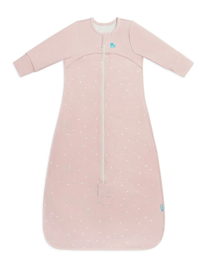 Sleep Bag Long Sleeve 1.0 TOG Original Cotton Twinkle Powder Pink image 1