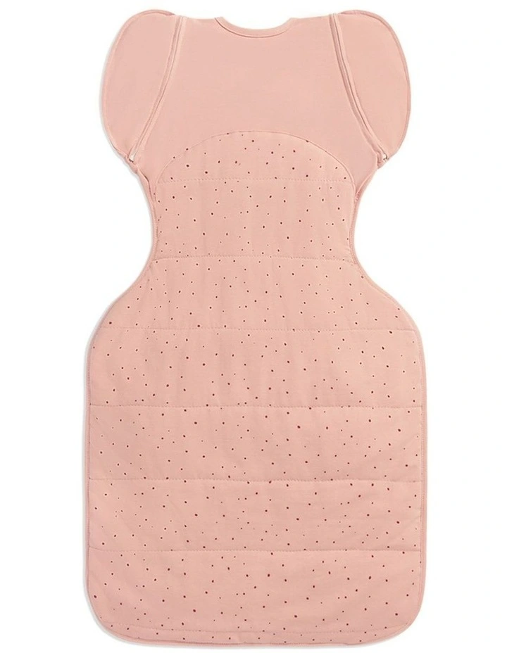 Swaddle Up 2-in-1 Transition Bag 2.5 TOG Quilted Cotton Pebbles Rose image 3
