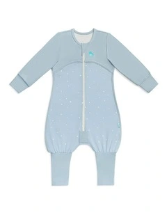 Sleep Suit Long Sleeve 1.0 TOG Original Cotton Twinkle Powder Blue