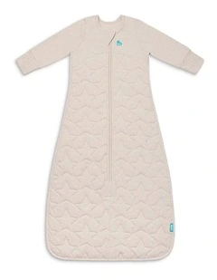 Sleep Bag Long Sleeve 2.5 TOG Quilted Cotton Starturn Quilted Oatmeal Marl