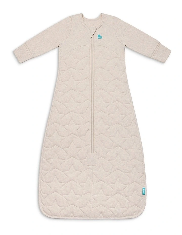 Sleep Bag Long Sleeve 2.5 TOG Quilted Cotton Starturn Quilted Oatmeal Marl image 1
