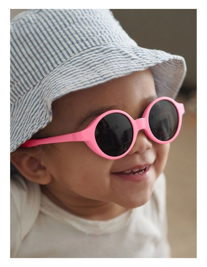 Joy Baby Sunglasses 9-24 Months in Neon Pink image 3