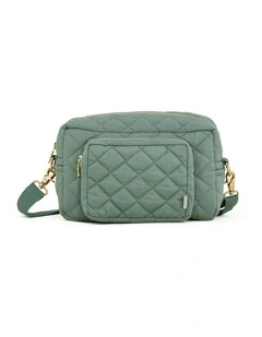 Changing Bag Small in Ivory Green