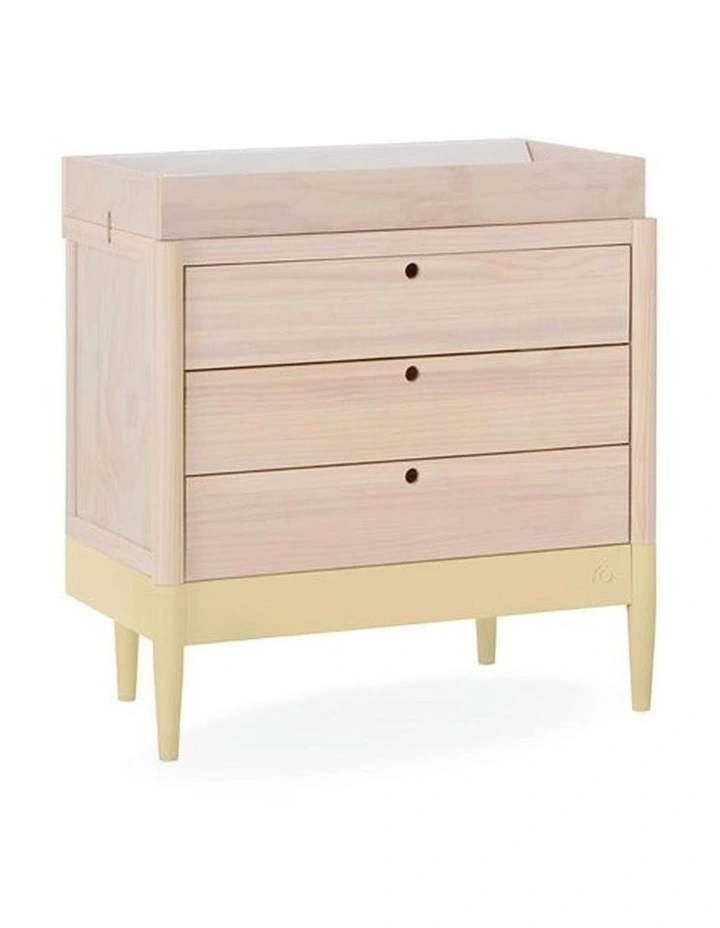Eos Dresser in Natural/Saffron Yellow image 3