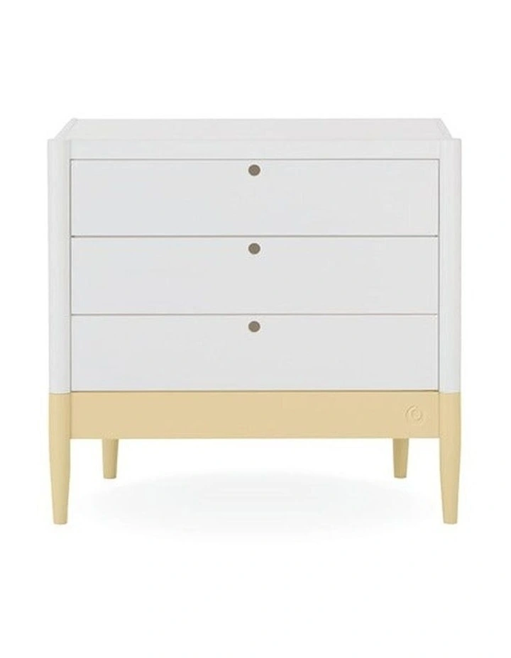 Eos Dresser - White | Saffron Yellow image 1