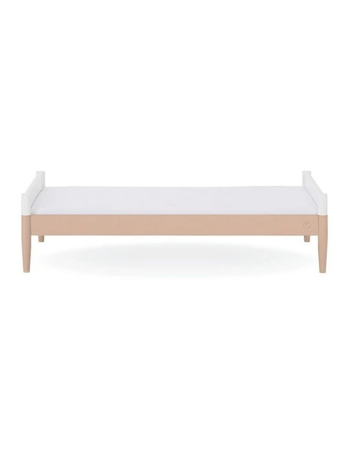 Eos Cot Bed - White | Powder Blush image 4