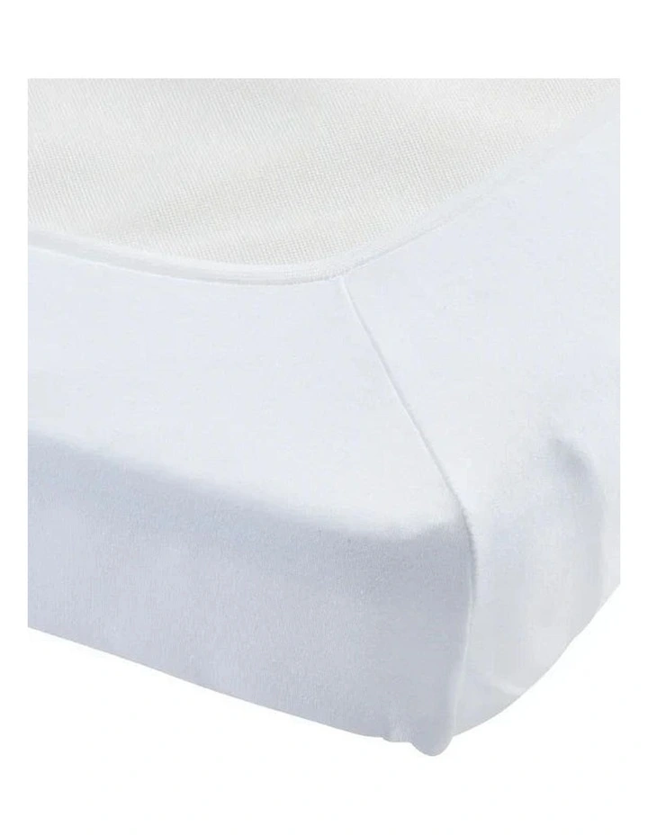 Serena Mattress Protector Mini Cot image 1