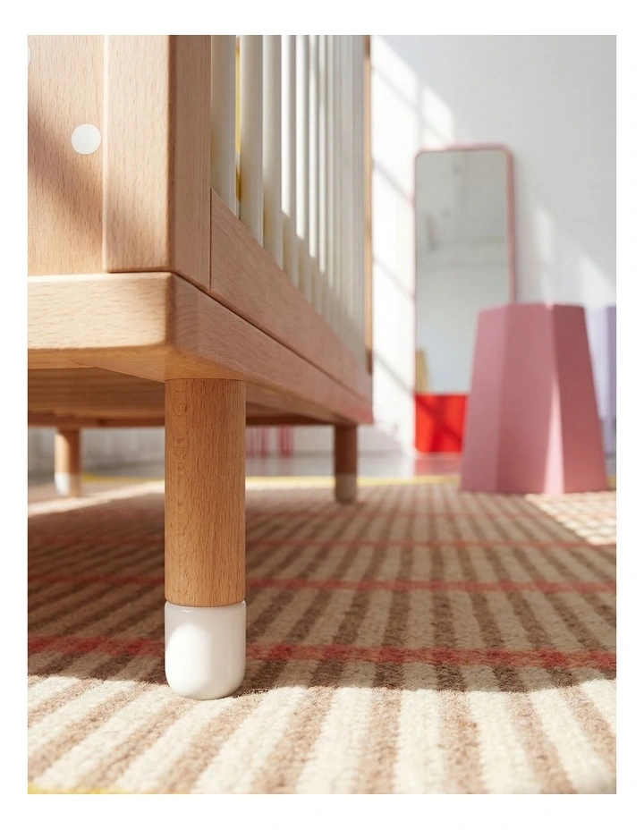 Bold Baby Cot - Yellow and Mint image 4