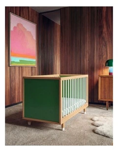 Cot in Green And Mint