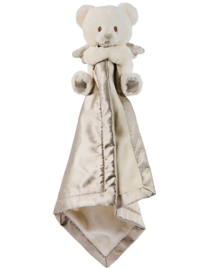 Spiritual Plush Bear Lovey Comfort Blanket Toy image 2