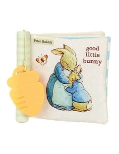 Peter Rabbit With Teether Soft Book