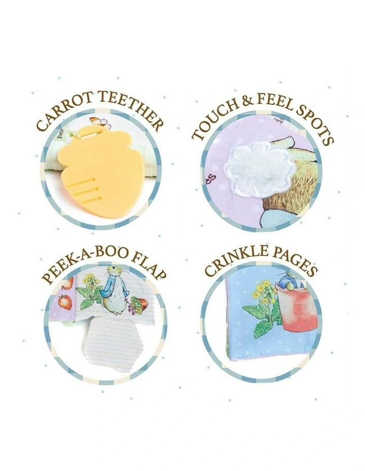 Peter Rabbit With Teether Soft Book image 5