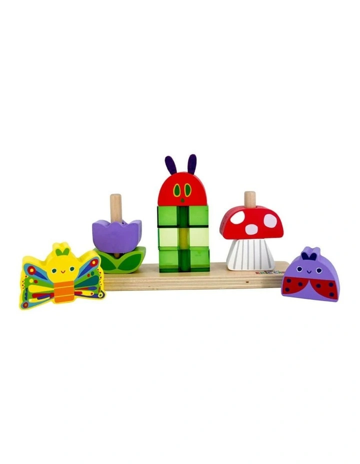 Very Hungry Caterpillar Wooden Character Stacker Toy image 2
