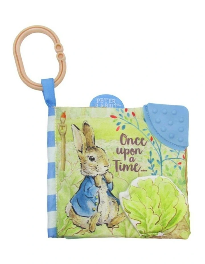 Peter Rabbit 'Once Upon A Time' Soft Book in Green image 2