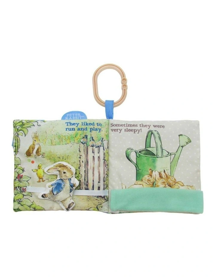 Peter Rabbit 'Once Upon A Time' Soft Book in Green image 4