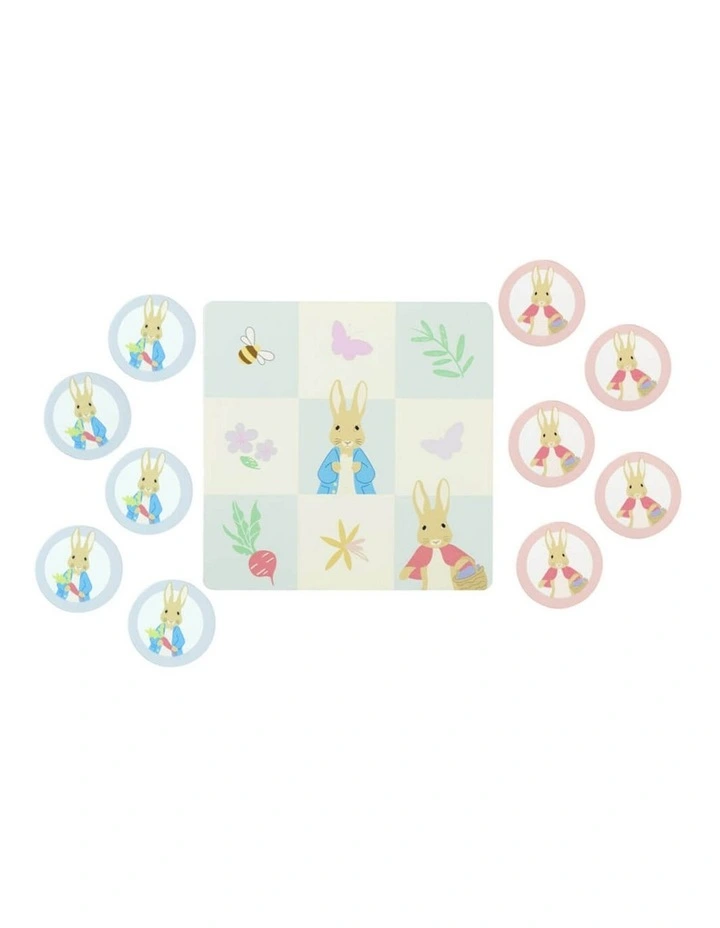 FSC Wood Peter Rabbit Tic Tac Toe Playset 10 Pieces image 1