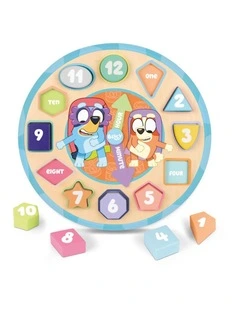 Wooden Puzzle Clock, Activity Toy