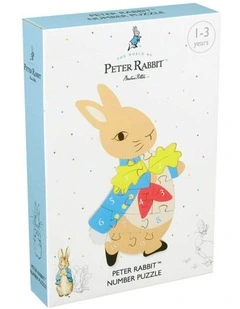 Fsc Wood Peter Rabbit Number Puzzle Playset