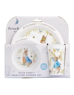 Peter Rabbit Dinner Set 3 Pieces in Multi