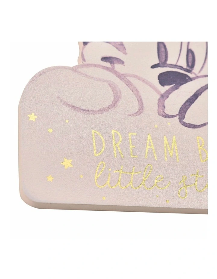 Minnie Mouse Little Star MDF Hanging Plaque Decoration image 2