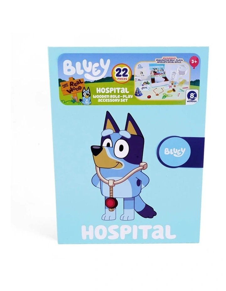 Hospital Wooden Role Play Accessory Set Activity Toy image 2