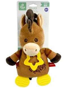 Story Bullseye Sensory Blankie Soft Toy with Teether Feet