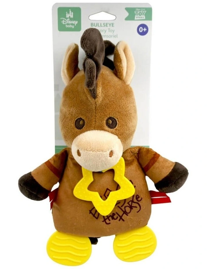 Story Bullseye Sensory Blankie Soft Toy with Teether Feet image 1