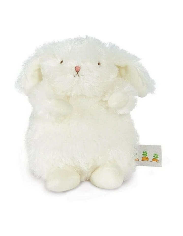 Wee Ittybit Bunny White 15cm Soft Toy image 1