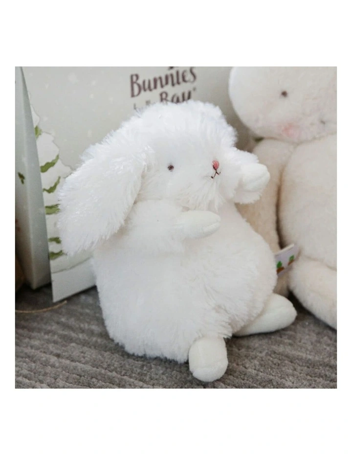 Wee Ittybit Bunny White 15cm Soft Toy image 5