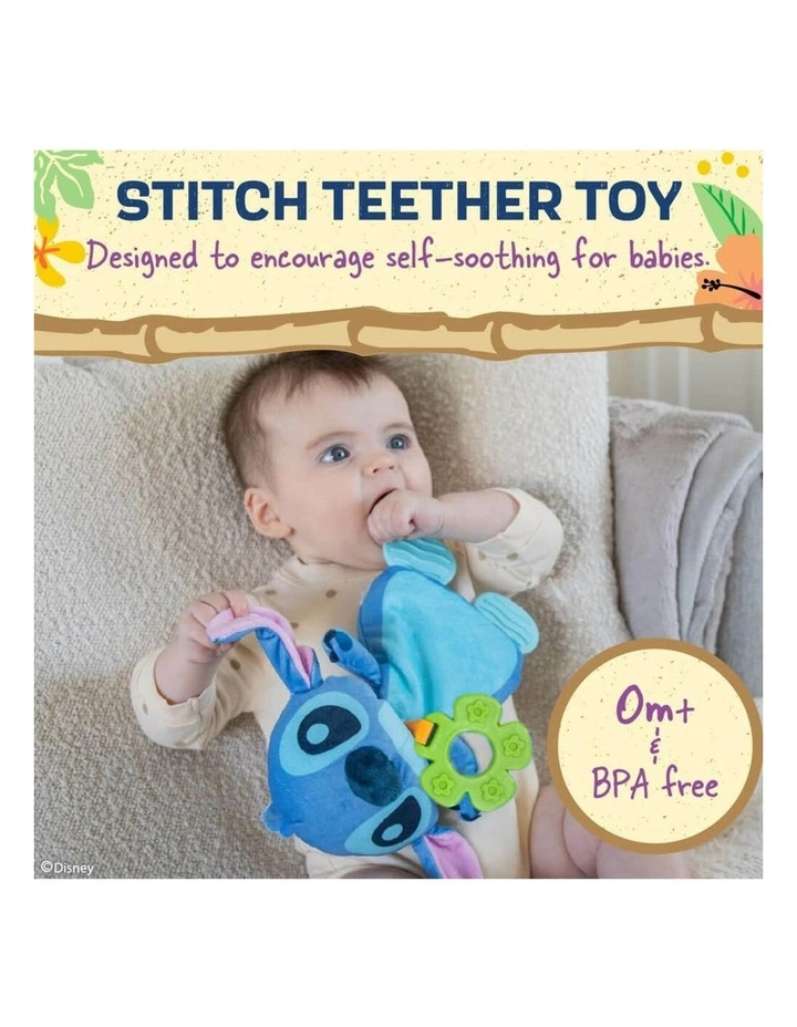 Stitch Teether Blanket 26cm H image 5
