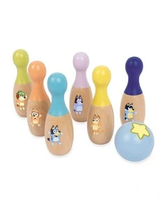 Wooden Skittle Set Activity Toy