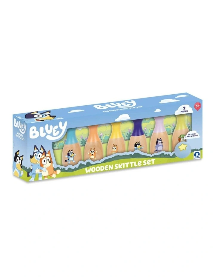 Wooden Skittle Set Activity Toy image 3