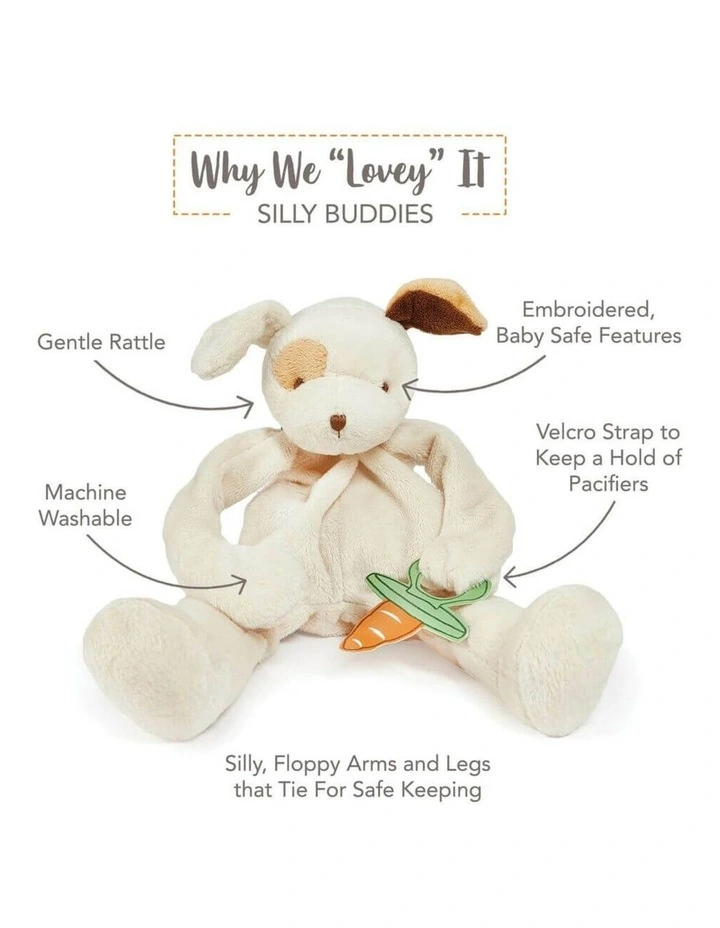 Silly Buddy: Skipit Puppy Tan Soft Toy image 5