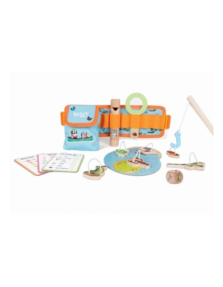 Adventure Belt Set Kids Activity Set Learning Game Wooden Toy 15 Piece image 1